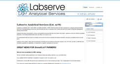 Desktop Screenshot of labserve.net